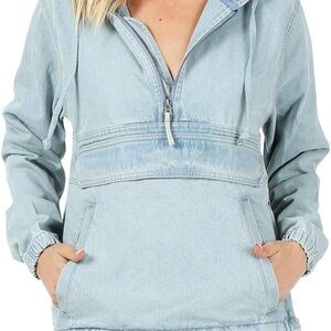 Light Blue Women's Hoodie